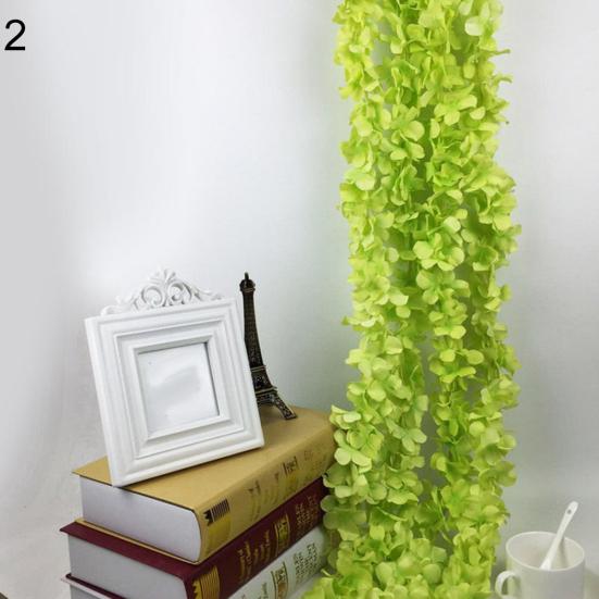 Искусственный цветок, висячая гирлянда, растение, цветочная лоза, свадебная вечеринка, домашний декор