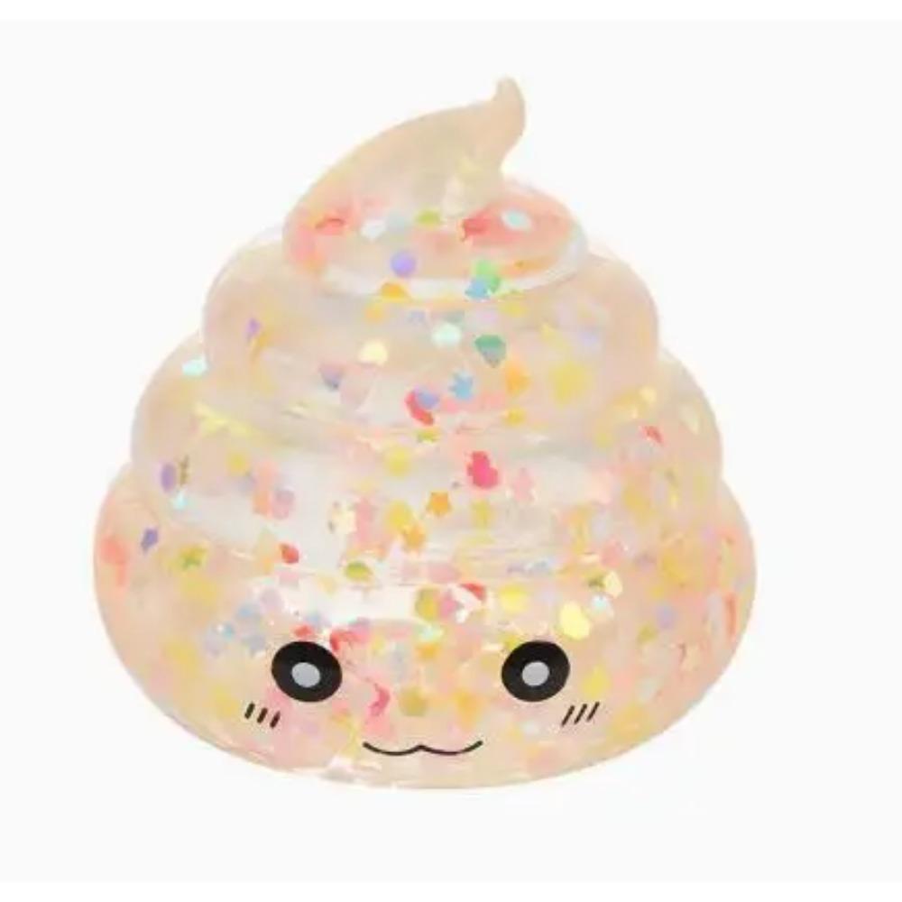 Новинка Сквиш Мальтозная Какашка Антистресс Сквиши Игрушки Блестящие Забавные Растягивающиеся Сжимающиеся Фиджет Игрушки для Взрослых Подарок на День Дурака
