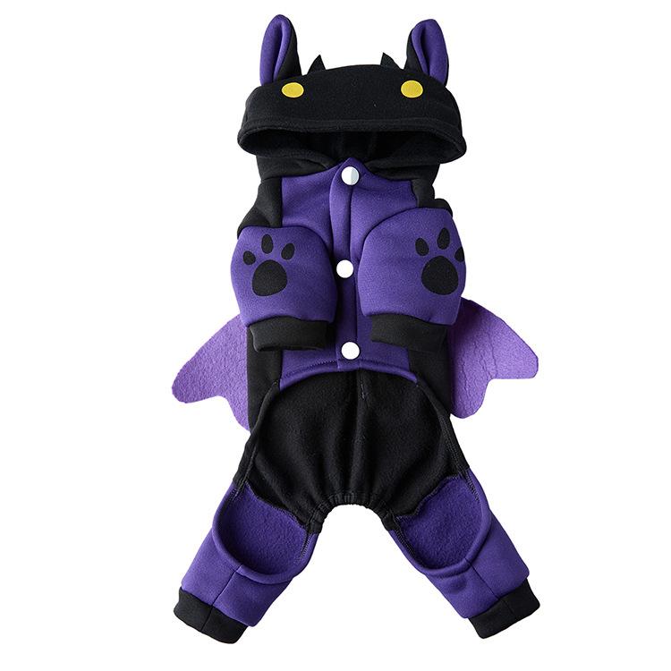 Polyester Shark Design Cross-border New Christmas Halloween Transformation Costume for Small Medium-Sized Dogs All Seasons