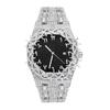 Couple Watch Large Dial Full Calendar Luminous Stainless Steel Strap Fashion Wristwatch