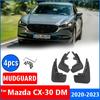 - FOR Mazda CX-30 Cx30 MD Mudguard Fenders Mud Flap Guard Splash Mudlfpas Car Accessories Mudguards Front Rear 4pcs
