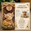 Glass Animal Gifts for Emotional Support Flat Acrylic Memorial Pocket Hug Keepsake, 11 Animal Styles for Comfort