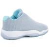 Кроссовки Air Jordan Future Low GG Wolf Grey Kids Hot-Lava Tide-Pool-Blue White 724814-014