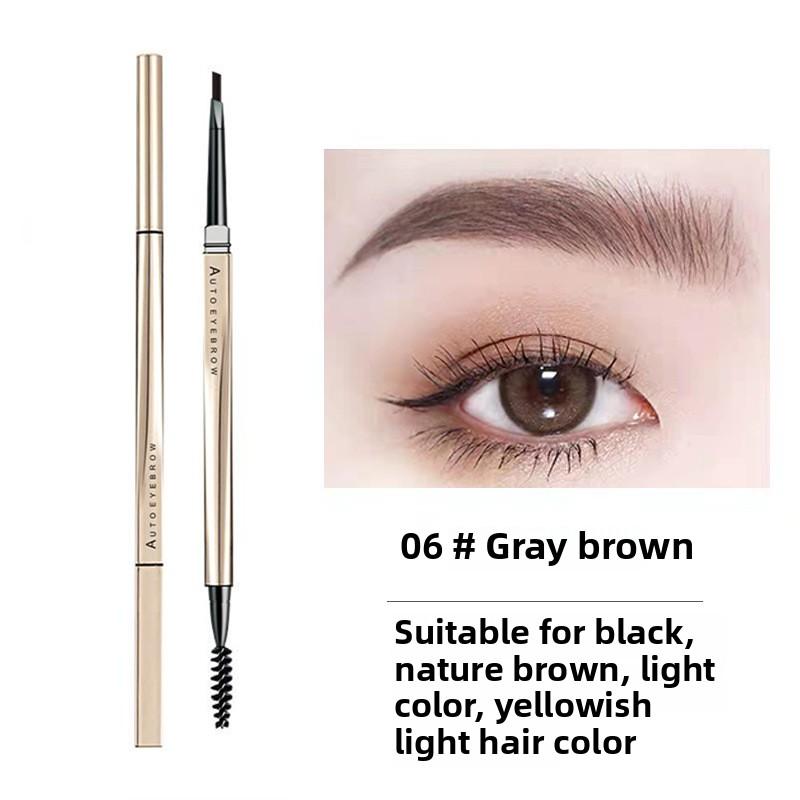 Waterproof Eyebrow Pencil Non-staining Long-lasting Eyebrow Powder Extremely Fine Double-headed Eyebrow Pencil