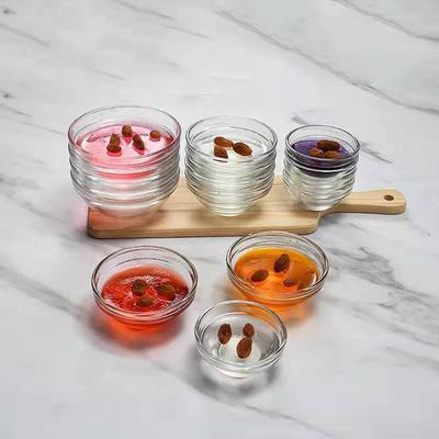 Рамекины для риса Кухонные стеклянные мини-миски для десертов Салатницы Сервировочные миски Конфетницы
