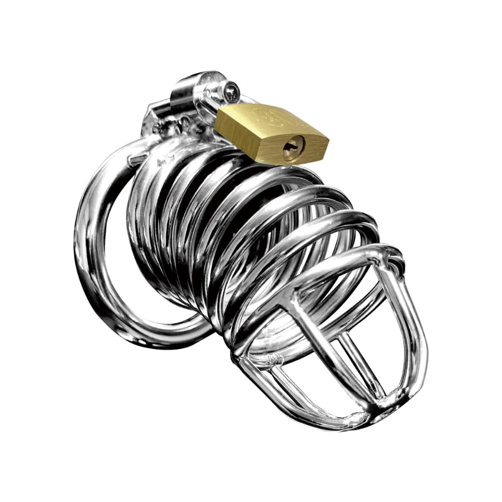 Chastity Device 072LABO MIU0463 Alloy Steel with Shorts for Men