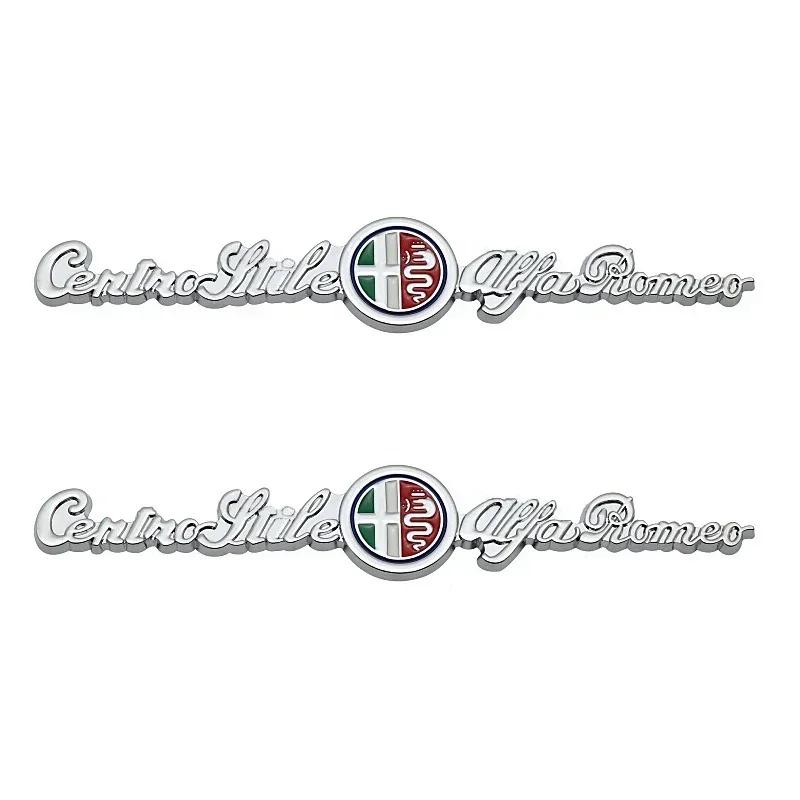 Car Sticker For Alfa Romeo 159 147 Metal Car Body Sticker Emblem Styling For Alfa Romeo 147 155 156 159 Mito Giulia GT Giulietta abc012