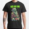 Plus Size S-3XL Santa's Not So Jolly Printed T-shirt Men's Tops Fashion Clothes Tees