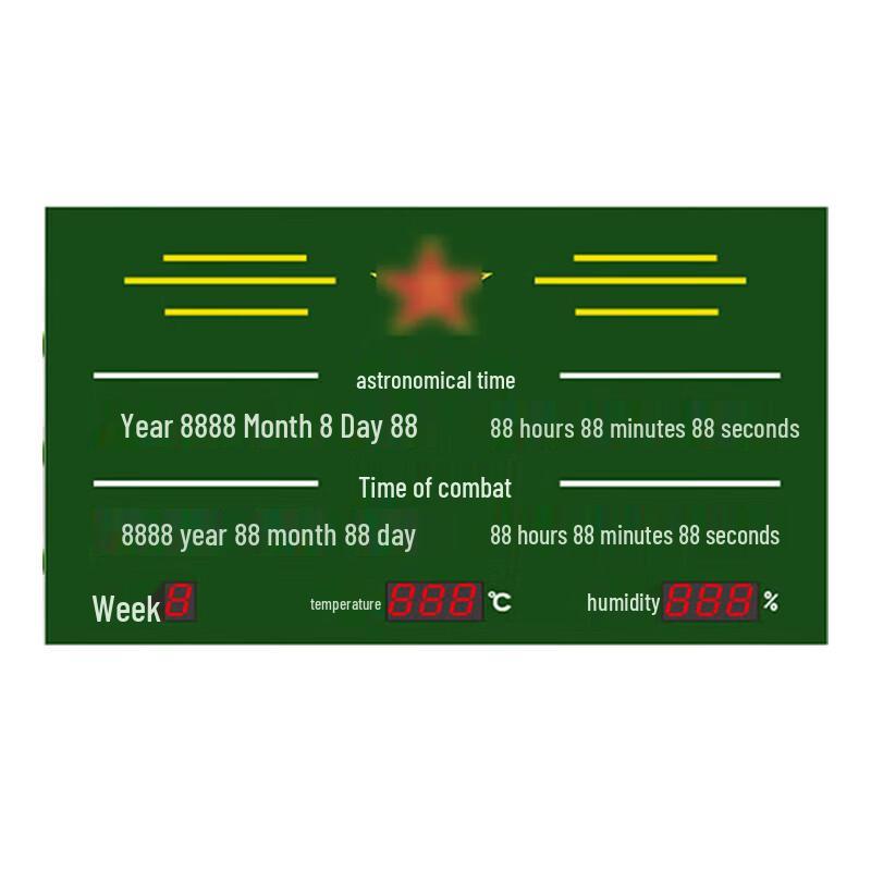 Shouli Военачальник Спутник Астрономические Боевые Часы