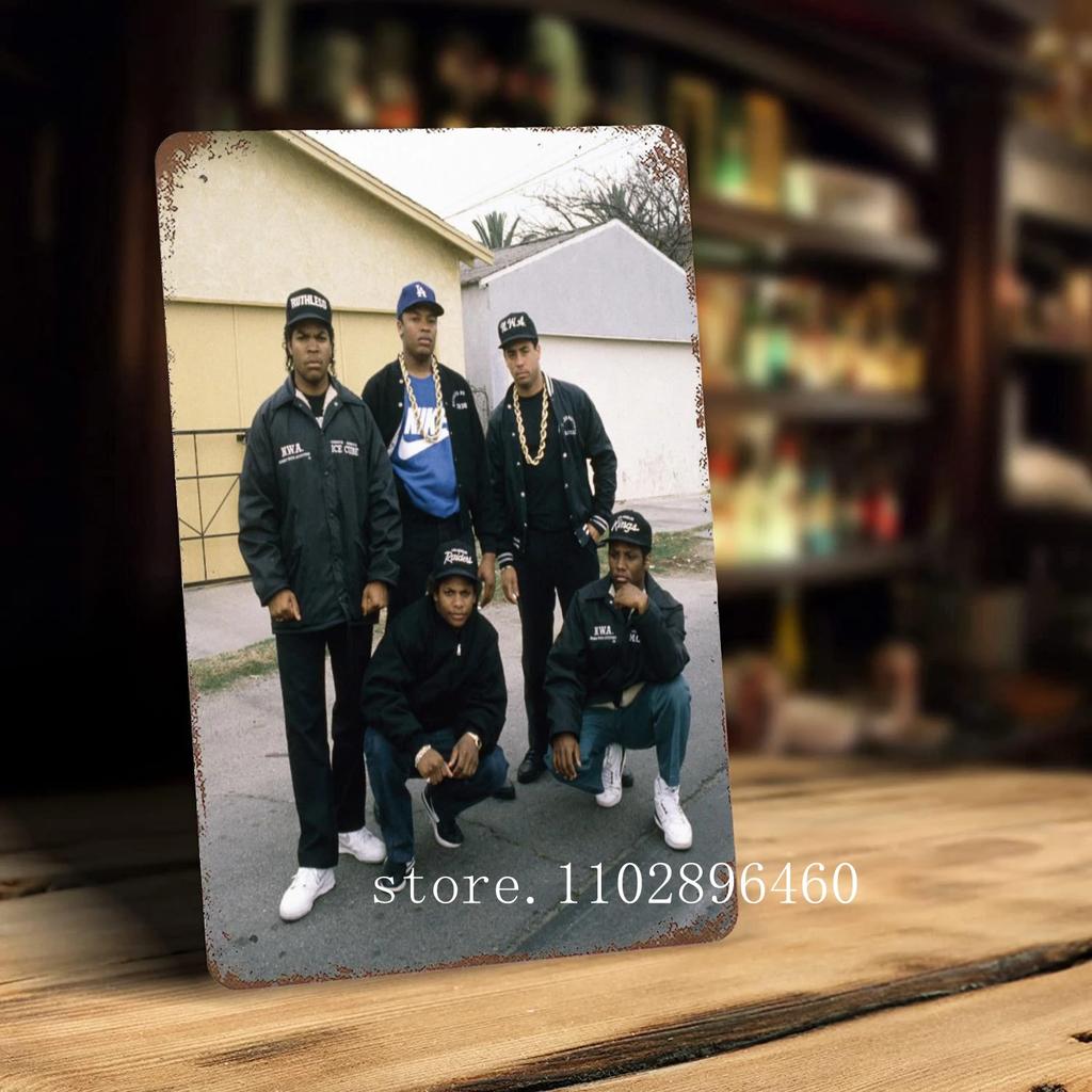 Nwa Металлические таблички и знаки настенный декор Винтажные жестяные таблички Капитан Металлический постер Декор для бара паба клуба Настенное украшение