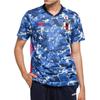Adidas Футболка Japan Home Jersey Tie-Dye с V-образным вырезом, удобная и универсальная, мужская, синяя ED7350