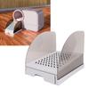 Cat Litter Box Ramp with Drawer Baffles Plastic Adjustable Height Anti Slip Elevated Litter Box Step Stool for Home