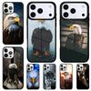 Чехол для телефона с изображением орла, ястреба, птицы, животного для iPhone 17 Air 16 15 11 12 14 13 Pro Max Ударопрочный чехол