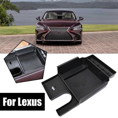 Ящик для хранения в подлокотнике автомобиля Lexus RX RX200t RX350 RX400h RX450h 2016-2024 Центральная консоль Органайзер Лоток Доступ в салон автомобиля O1Q1