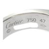 Cartier B4071047 #7(JP Size) Ring K18 White Gold/diamond Women