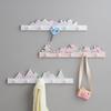 1pcs Europe Wooden Hooks Ornaments Creative Porch Door Wall Decoration Coat Hook Key Holder Househol