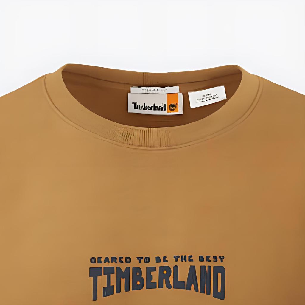 Timberland Коричнево-желтая легкая куртка с капюшоном для защиты от солнца A5RN6-P47