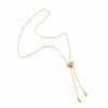 Gold Color Heart Chain Necklace Alloy Heart Pendant Necklace  Bijoux Femme