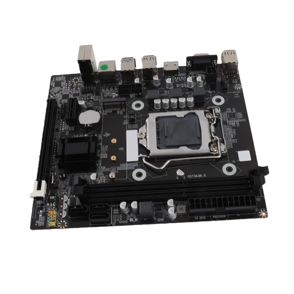 Игровая материнская плата H81 Двухканальная DDR3 M.2 NVMe NGFF SATA 6 Гбит/с Слот PCIe LGA 1150 Micro ATX Материнская плата для ПК для Core