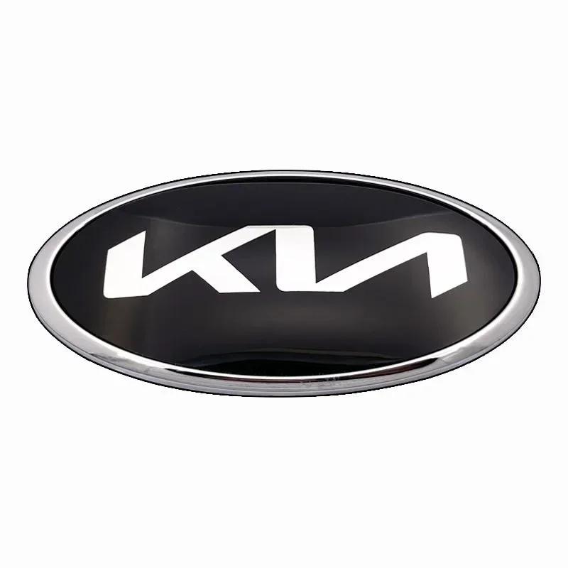 VKDF5 Car Front Hood Emblem Rear Trunk Badge Sticker KIA sportage ceed sorento cerato optima picanto rio soul k3 k5 stonic fitting