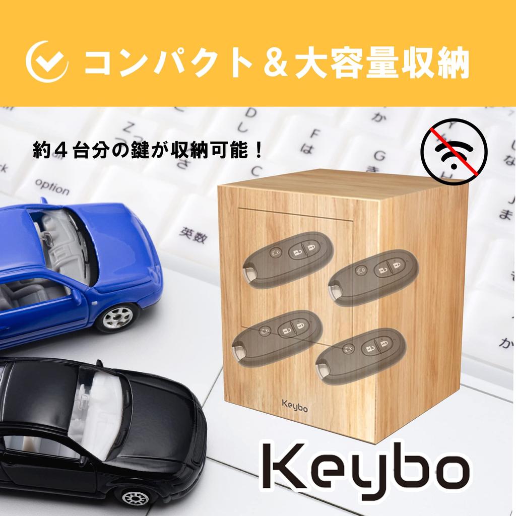 Keybo Smart Key 0.3 Seconds Storage, Relay Attack Prevention Key Case, Large Capacity Radio