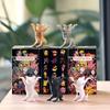 Набор из 5 держателей для ручек «Танцующий котенок» - Очаровательная игрушка-декор для рабочего стола