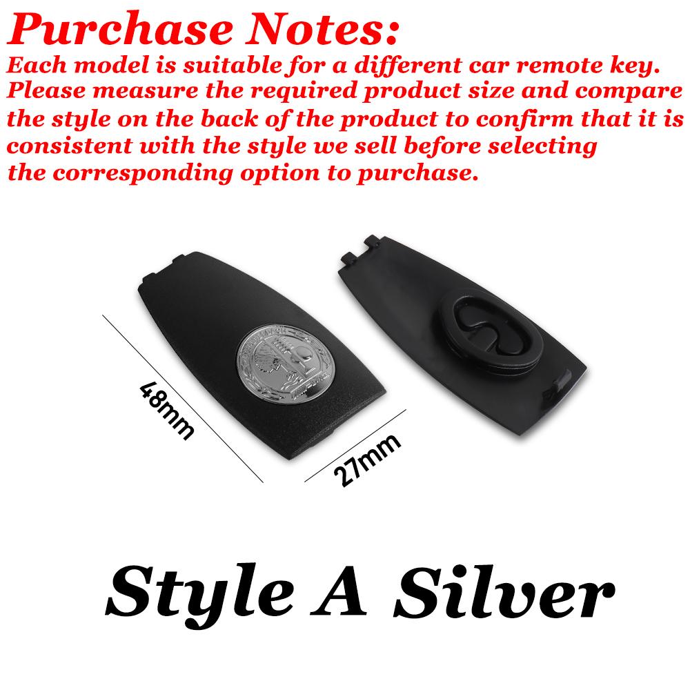 3D AMG Badge Key Cover Car Remote Key Shell Refit Sticker For Mercedes Benz C260L E320L GLE350 AMG E C Class GLA GLA E200L E300L