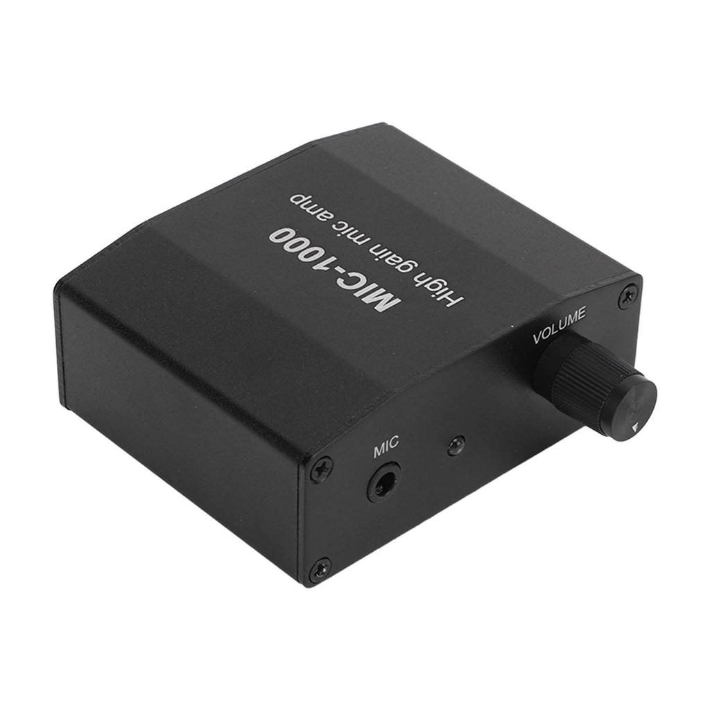 ALC Automatic Level Control Mini Amplifier, USB Mini Amplifier, Compact Mini Amplifier, High Gain 1000x Amplification Accessory Kit, Stereo Switch