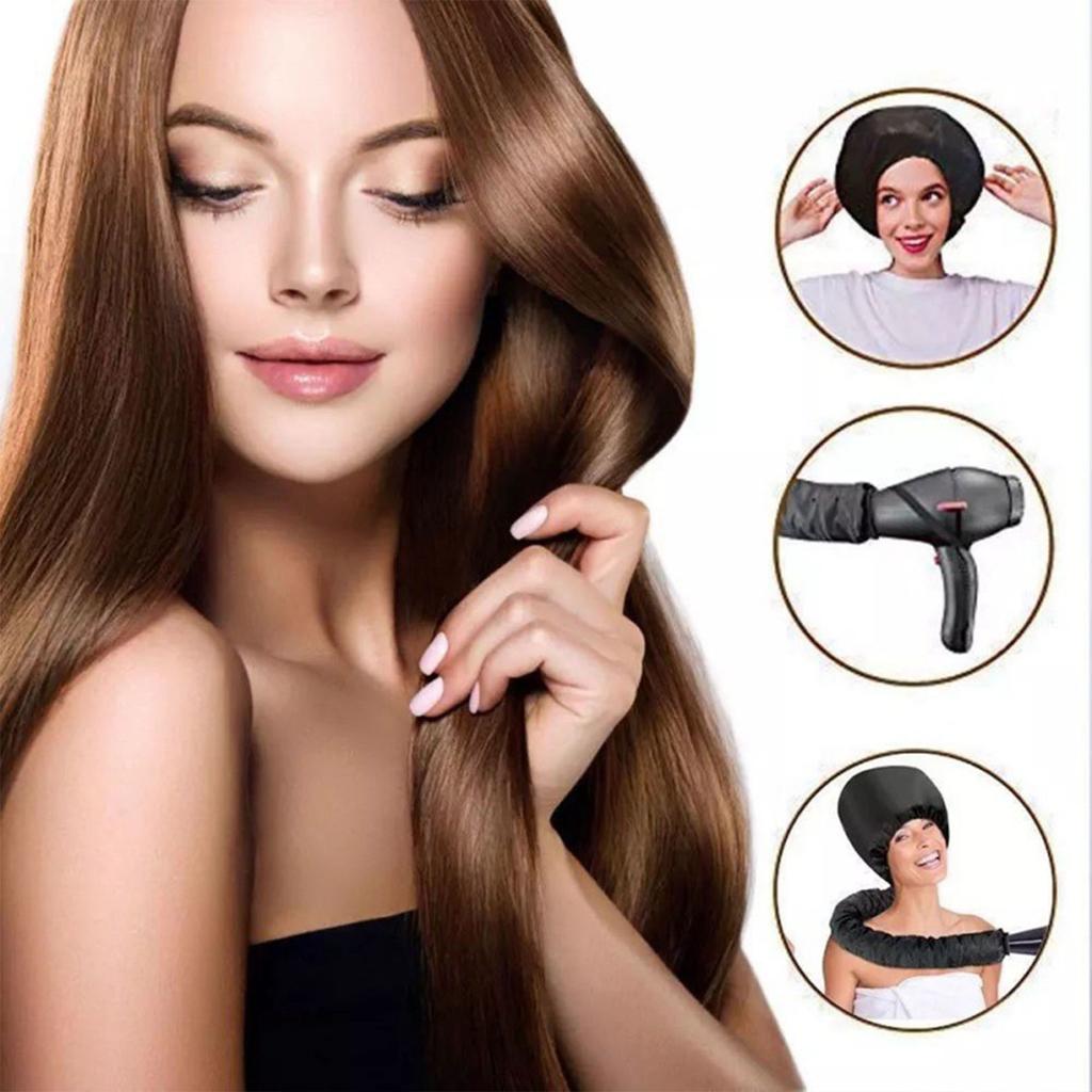 Hair Styling Dry Hair Cap Practical Adjustable SPA Heated Hood Cap Steamer for Hair Dryer Home Spa Salon Styling