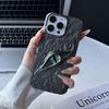Подходит для iPhone17 Трехмерный чехол для мобильного телефона «Демонический глаз» Apple 16proMax Матовый с текстурой 15 Защитный чехол
