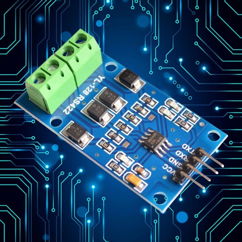 RS422 to TTL Full Duplex Communication Module RS422 to TTL Mutual Conversion Module with AntiInterference Features