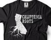 California T Shirt California Gift California Roots Shirt New Jersey Map T-Shirt California Shirts California Home State