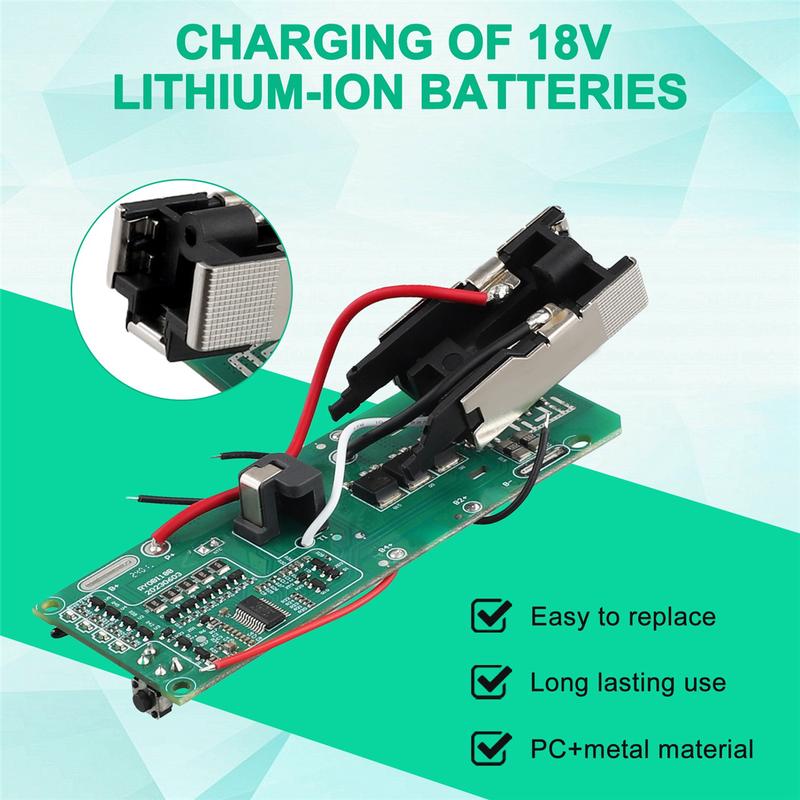 KK-B2-Li-Ion Плата защиты зарядки аккумулятора Печатная плата Замена для Ryobi 18V P108 RB18L40 Мультиметр Мультитул