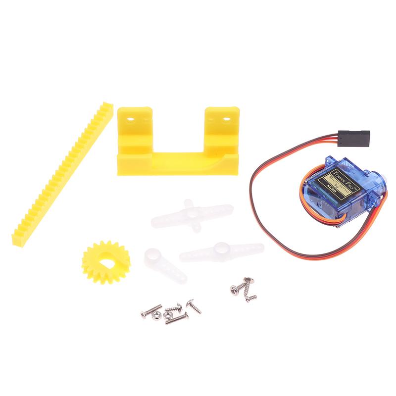 Линейный сервопривод, робот-манипулятор, обучающий комплект по робототехнике, изобретение, защита руки, сервопривод 9G