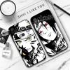 JW78 Naruto Comic Black Soft Case for Samsung Note 20 Lite S24 Ultra S23 A03 A05 A06 A11 A71 A15 A16 A13 A24 A25 A33 A52 A53 A50 M55 M35 Plus