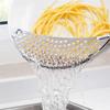 Pot Strainer Pan Drainer For  Kitchen Easy Draining Pot Strainer Stainless Steel Pasta Spaghetti Practical Draining Tool Sifter