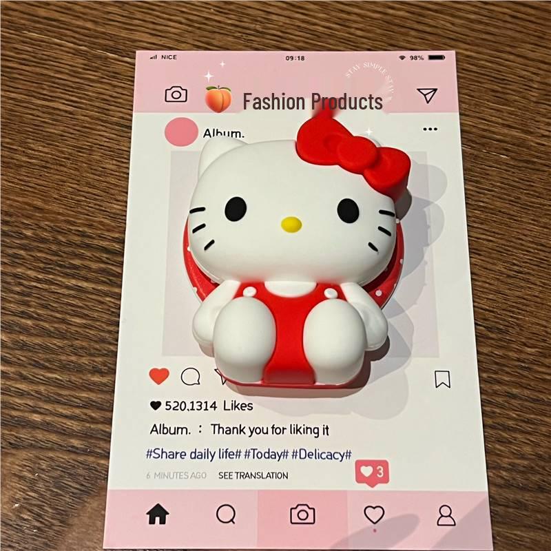 Магнитная выдвижная подставка Hello Kitty - Универсальная регулируемая клейкая подставка, совместимая с PopSocket