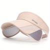 Летняя спортивная шляпа с козырьком для защиты от солнца, регулируемая и дышащая кепка из полиэстера с пустым верхом для мужчин и женщин, повседневная кепка для велоспорта с козырьком