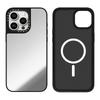 Магнитный прозрачный зеркальный чехол для макияжа MagSafe для iPhone 17 Pro Max - Ударопрочный дизайн