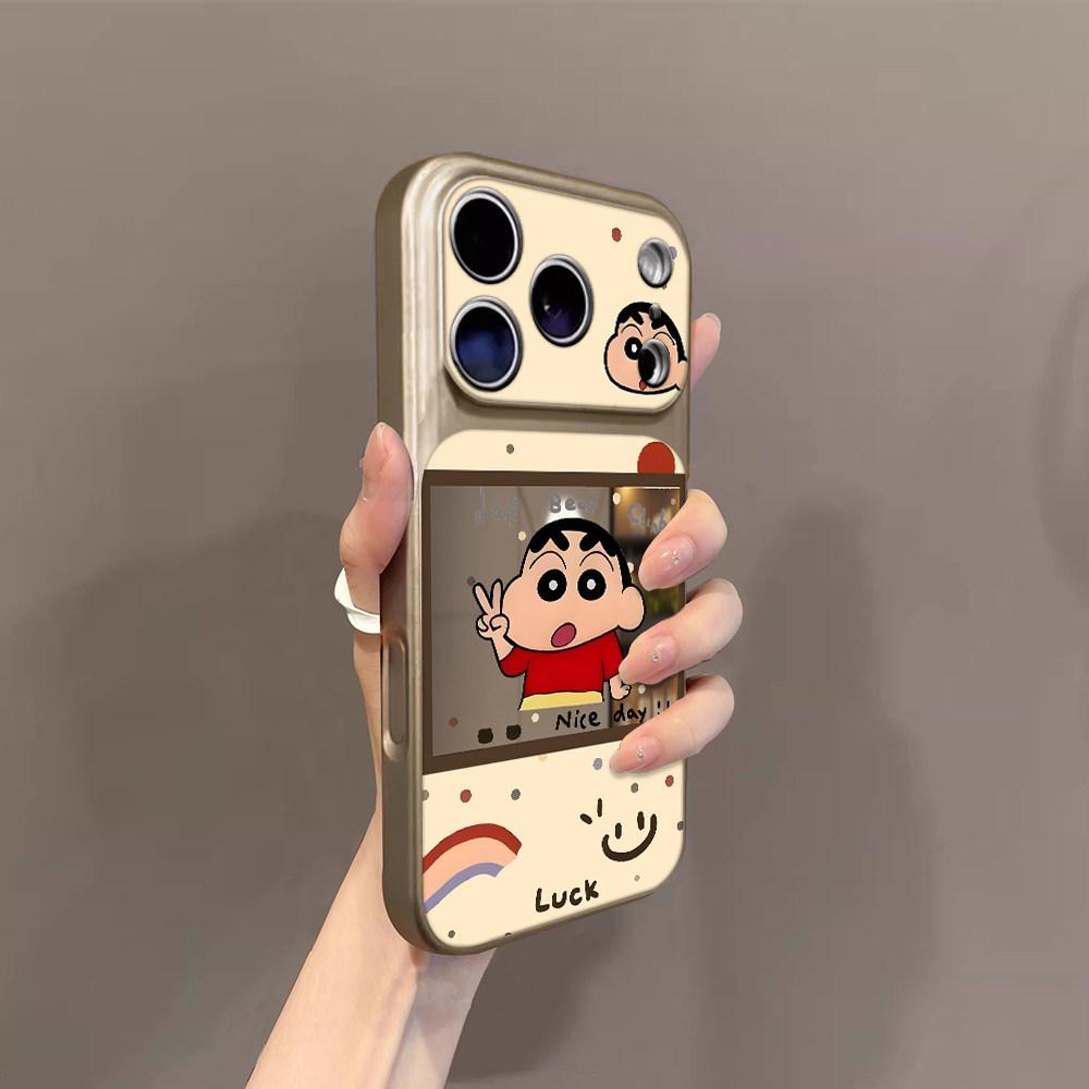 Радужный Сяосинь подходит для чехла на мобильный телефон iPhone17 16/14Pro Apple 13 Pro зеркало 15promax17a