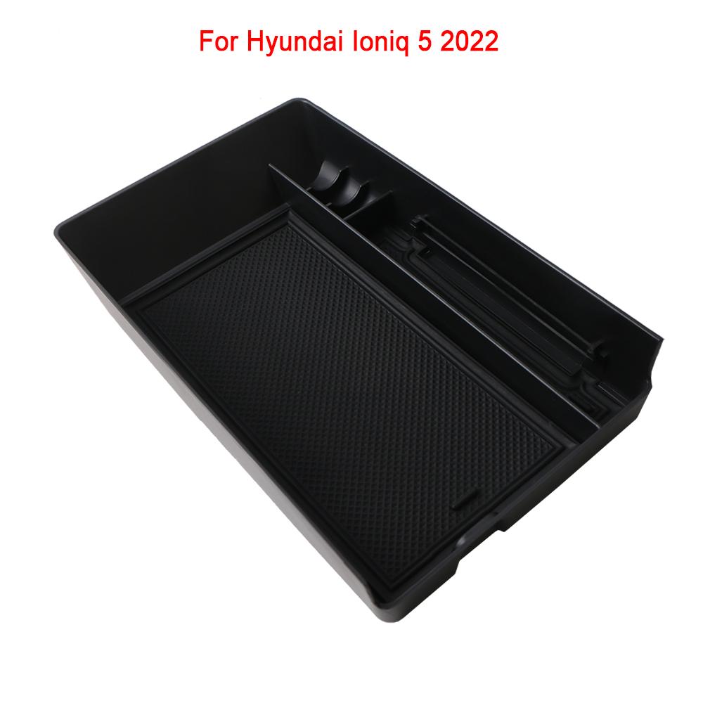 Центральный подлокотник автомобиля, держатель для хранения для Hyundai Ioniq 5 2022, органайзер для центральной консоли, уборка