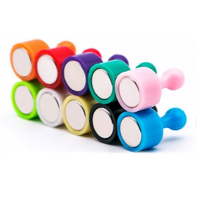 Маленькие круглые мощные сильные магниты-кнопки для доски объявлений, канцелярские кнопки для школы, кухни, наклейка на холодильник