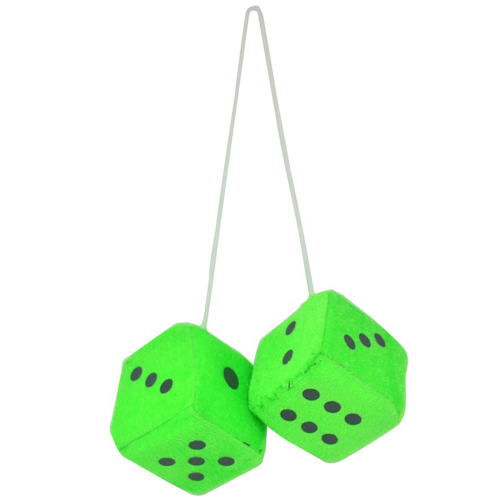 Разноцветные плюшевые игральные кости подвеска для автомобиля новогодние игральные кости бархатные игральные кости модель украшения зеркала заднего вида стиль