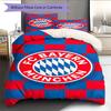 FCB logo  Pattern Bedding Quilt Set Quilt Cover Pillowcase Home Decoration Birthday Gift (1 * duvet cover + 2 * pillowcase, without core)