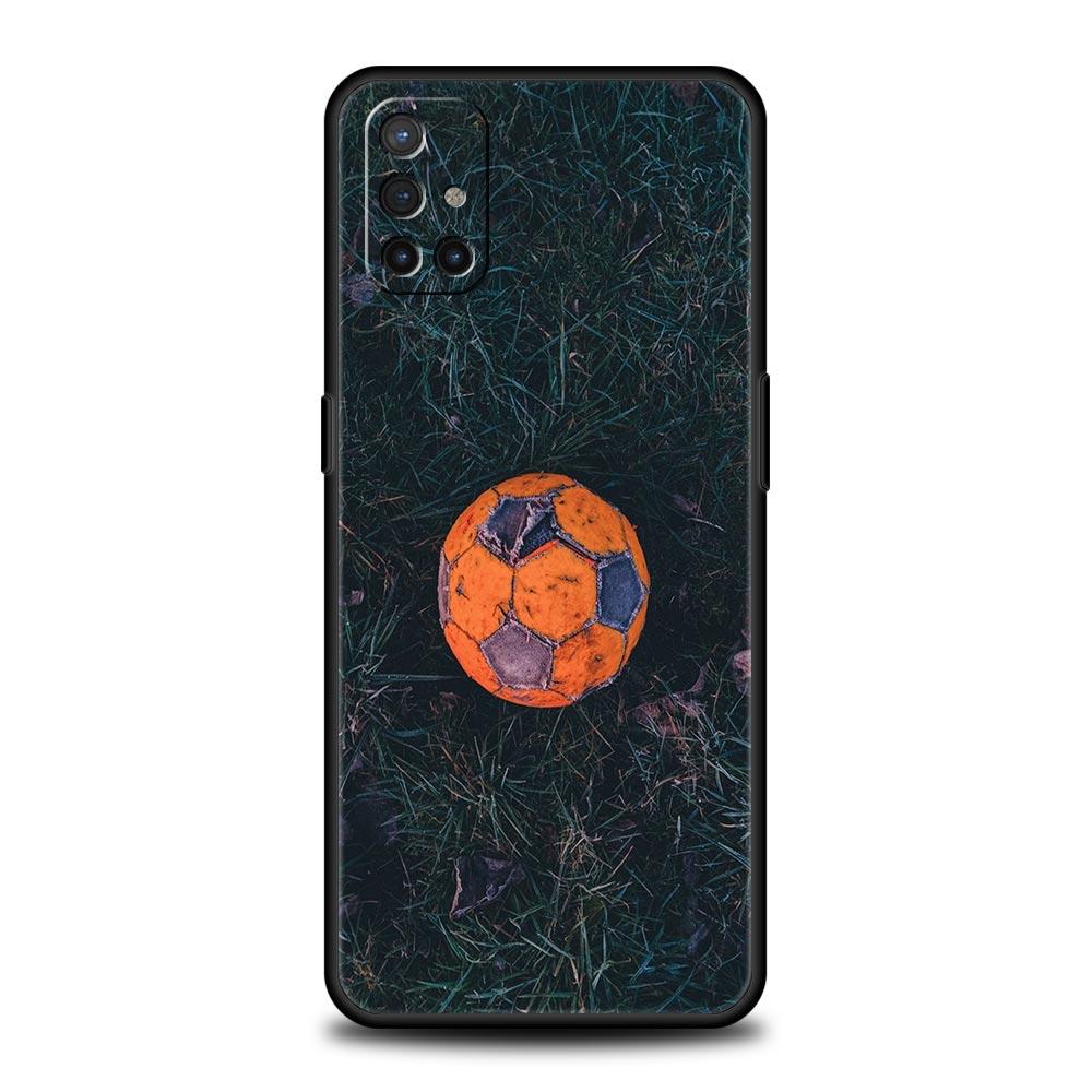 Футбольный чехол для телефона для OnePlus 13 12 11 10 9 8 7T Pro 13R 12R 10R 9RT 8T Nord N200 N30 2T CE 2 3 5G Lite Мягкая крышка