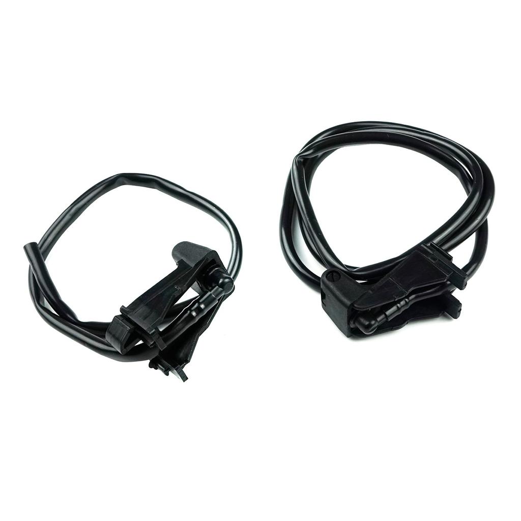 ESC ESP1052 Front Windshield Windscreen Water Washer Jet Spray Nozzles Sprinkler Pipe Hose Left Right 51880019 for Fiat Linea