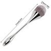 2pcs Soft Bristles Nail Art Powder Brush Ergonomic Handle Powder Remover Brush  For Manicure Use