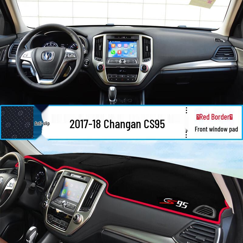 Матовая накладка на центральную консоль Changan CS15/CS35/CS75/CS95 от бликов