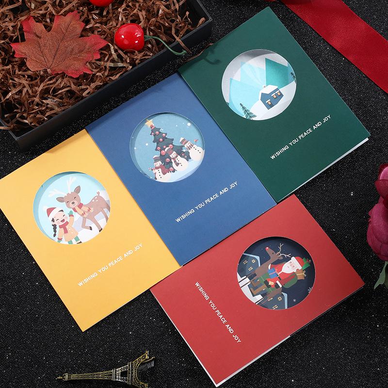 24PCS Christmas & Thanksgiving Greeting Card Set - Festive Holiday Designs for Gifts