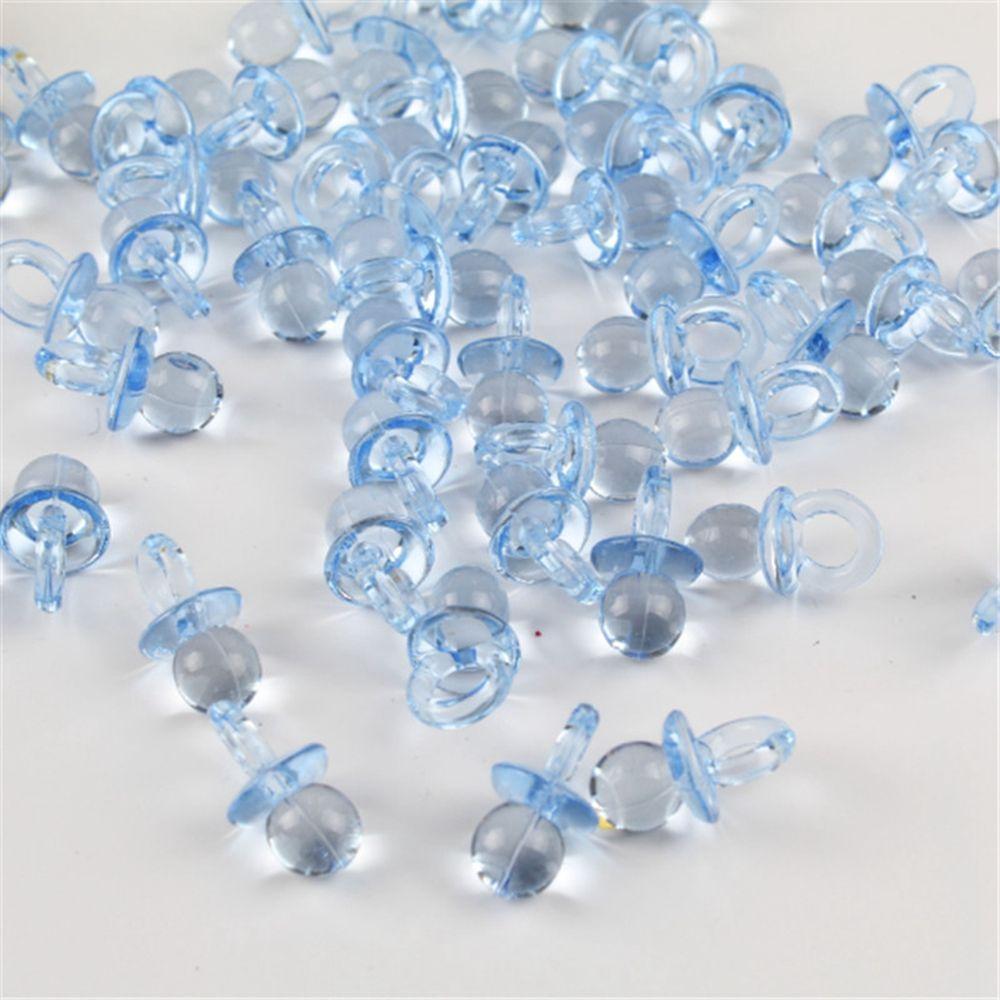Gift Gender Reveal DIY Table Scatter Party Favors Baby Pacifier Baby Shower Decoration Cake Decor